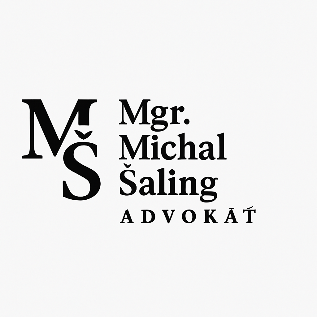 "Mgr. Michal Šaling, advokát"